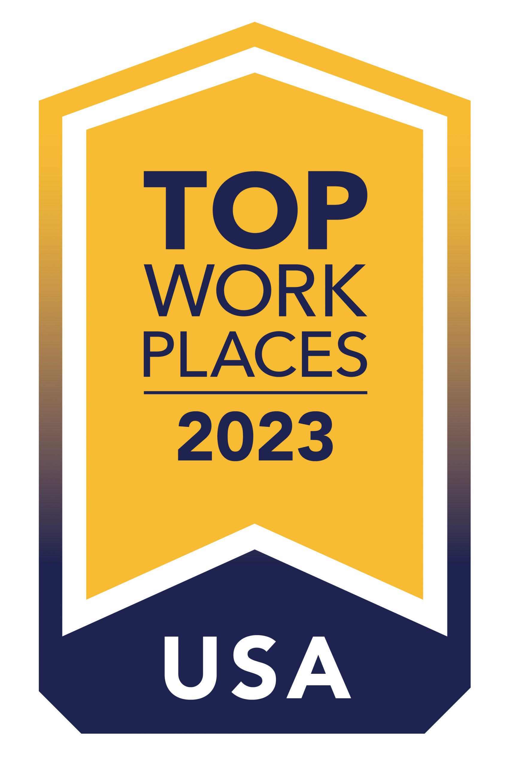 Top Workplaces USA logo 2023